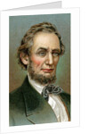 Tobacco Card Illustration of Abraham Lincoln by Anonymous