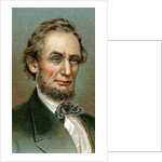 Tobacco Card Illustration of Abraham Lincoln by Anonymous