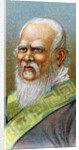 Tobacco Card Illustration of Confucius by Anonymous