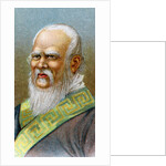 Tobacco Card Illustration of Confucius by Anonymous
