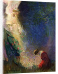 Illustration of the Vision of Joan of Arc by Frank E. Schoonover