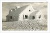Ski Chalet Covered in Snow by Anonymous