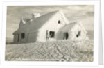 Ski Chalet Covered in Snow by Anonymous