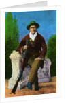 Calamity Jane with Her Rifle by Anonymous
