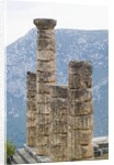 Columns at Temple of Apollo at Delphi by Anonymous
