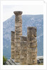 Columns at Temple of Apollo at Delphi by Anonymous