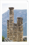 Columns at Temple of Apollo at Delphi by Anonymous