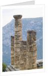 Columns at Temple of Apollo at Delphi by Anonymous