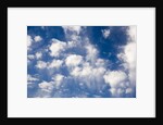 Wind Swept Clouds in Blue Sky by Anonymous
