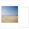 Bent Poles on the Beach by Jim Vecchi