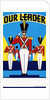 Label with Our Leader and Soldiers Saluting by Anonymous