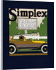 Advertisement for Simplex Automobiles by Louis Fancher