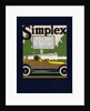 Advertisement for Simplex Automobiles by Louis Fancher