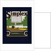 Advertisement for Simplex Automobiles by Louis Fancher