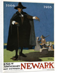 Poster for the 250th Anniversary of the City of Newark by Adolph Treidler