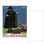 Poster for the 250th Anniversary of the City of Newark by Adolph Treidler