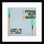 Arrow Shirt Points Advertisement by Egbert G. Jacobson