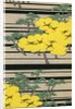 Illustration of Yellow and Green Trees with Cranes by Anonymous