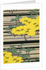 Illustration of Yellow and Green Trees with Cranes by Anonymous