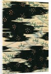 Illustration of Black and White Design with Plant Forms by Anonymous