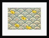 Illustration of Ducklings in a Stylized Waterscape by Anonymous