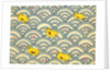 Illustration of Ducklings in a Stylized Waterscape by Anonymous