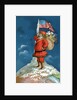 All Good Wishes for Christmas Postcard by Anonymous