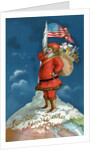 All Good Wishes for Christmas Postcard by Anonymous