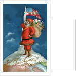 All Good Wishes for Christmas Postcard by Anonymous