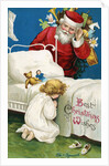 Best Christmas Wishes Postcard by Ellen H. Clapsaddle
