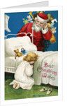 Best Christmas Wishes Postcard by Ellen H. Clapsaddle