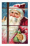 Cheery Christmas Greetings Postcard by Anonymous