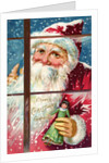 Cheery Christmas Greetings Postcard by Anonymous