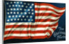 The Glorious Fourth Postcard with American Flag by Anonymous