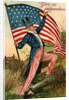 Give Us Independence Postcard with Uncle Sam by Anonymous