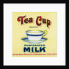 Tea Cup Brand Evaporated Milk Product Label by Anonymous