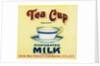 Tea Cup Brand Evaporated Milk Product Label by Anonymous