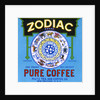 Zodiac Brand Pure Coffee Product Label by Anonymous