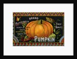 Butterfly Brand Golden Pumpkin Product Label by Anonymous