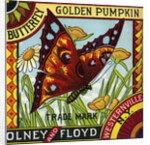 Butterfly Golden Pumpkin Product Label by Anonymous
