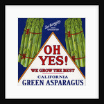 Oh Yes! We Grow the Best Product Label by Anonymous