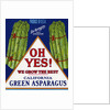 Oh Yes! We Grow the Best Product Label by Anonymous