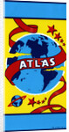 Atlas with Globe of the Earth and Stars Broom label by Anonymous