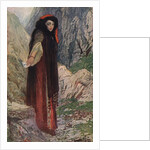 Illustration of Madame Emma Calve as Carmen by Sigismond de Ivanowski