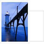 Catwalk to Door of Lighthouse by Anonymous