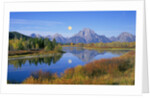 Full Moon Rising Over the Oxbow Bend by Anonymous
