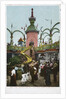 Helter Skelter Ride in Coney Island's Luna Park by Anonymous