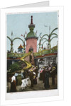 Helter Skelter Ride in Coney Island's Luna Park by Anonymous