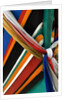 Ribbons Tied to Boat Prow for Good Luck by Anonymous