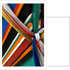 Ribbons Tied to Boat Prow for Good Luck by Anonymous